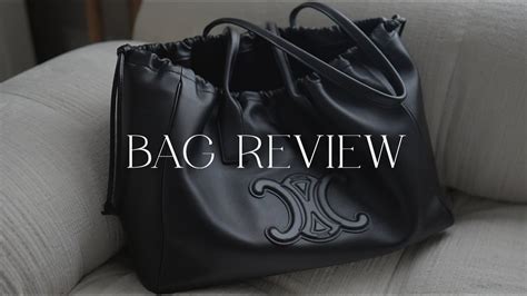 Celine cabas drawstring review